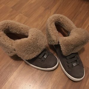 UGG Australia Starlyn Shearling High-Top Sneaker